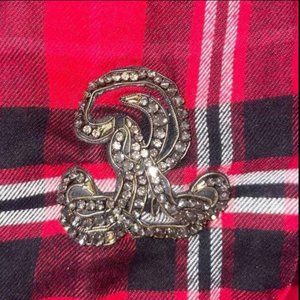 Polo Ralph Lauren Red Plaid Flannel Shirt With Embellished "RL" size L